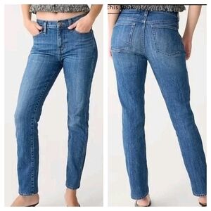 J. Crew 9" vintage slim-straight jean in Bensen wash Size 37 Plus Size